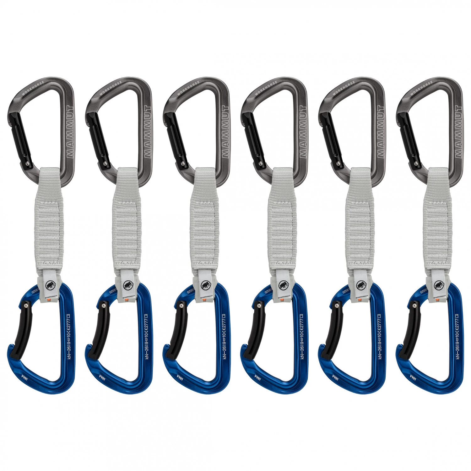 Mammut - Workhorse Keylock Quickdraws - Express-sæt 4 Mammut - Workhorse Keylock Quickdraws - Express-sæt - Billede 2