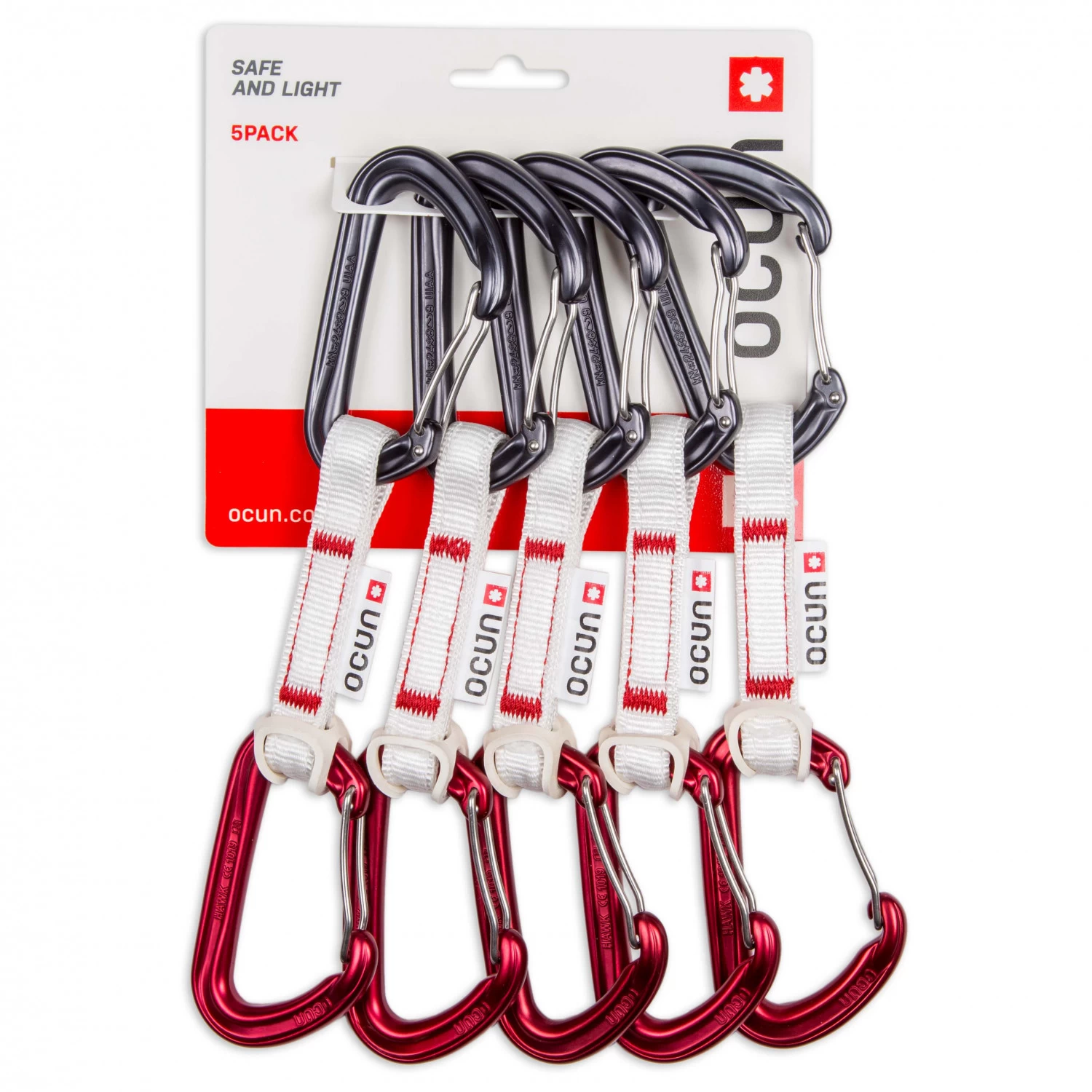 Ocun - Hawk QD Wire Bio-Dyn-Ring 15 Mm - Express-sæt 6 Ocun - Hawk QD Wire Bio-Dyn-Ring 15 Mm - Express-sæt - Billede 4