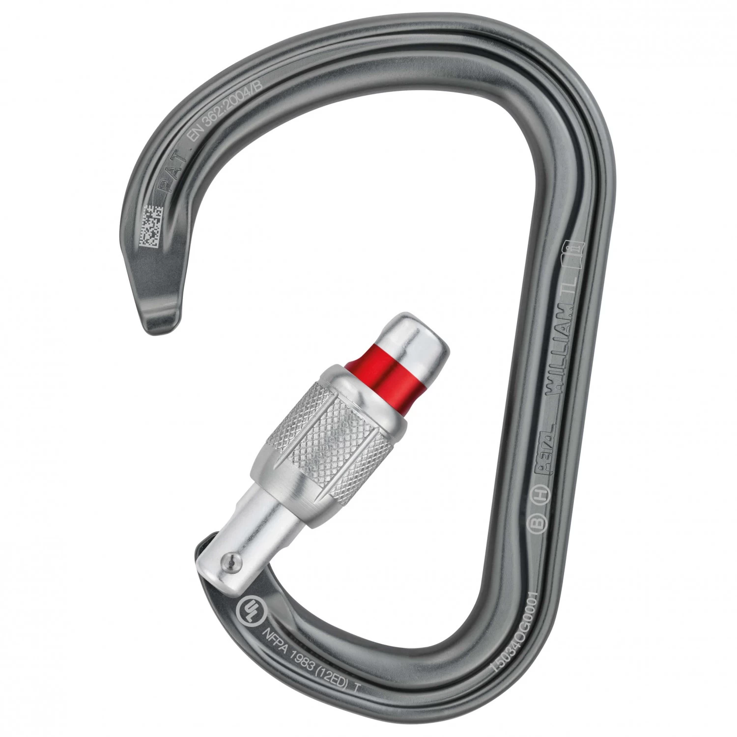 Petzl - William Screw-Lock - HMS-karabin 4 Petzl - William Screw-Lock - HMS-karabin - Billede 2